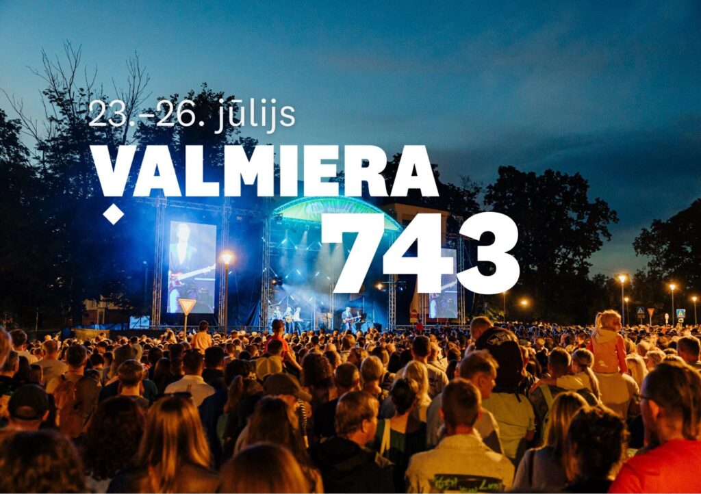 Ielūgums uz Valmieras 743. dzimšanas dienu