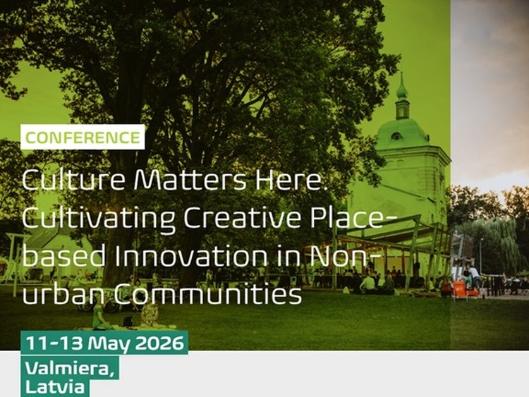 Aicina piedalīties reģionu kultūrai un inovācijām veltītā starptautiskā konferencē Valmierā