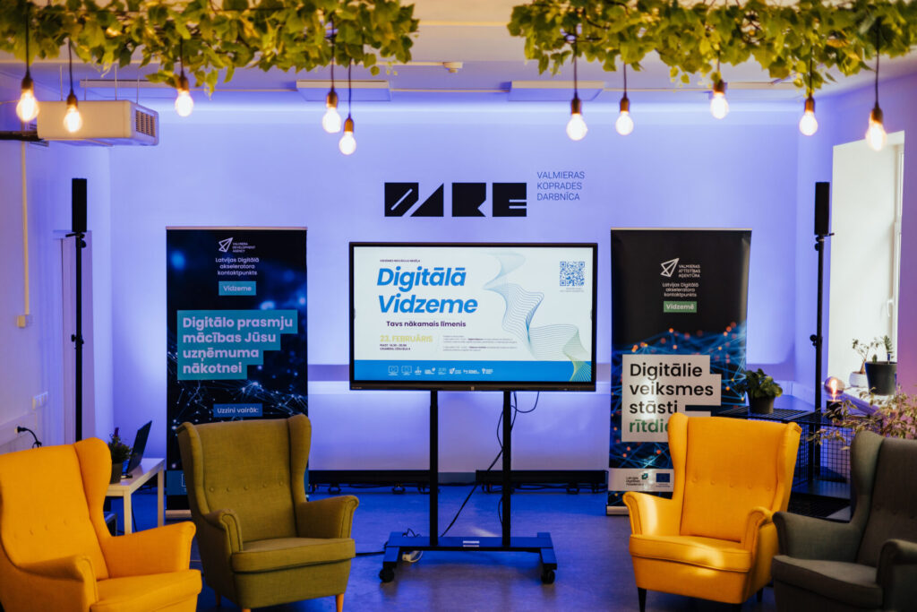 Radīta platforma, kas atver vienas durvis uz digitālo attīstību Vidzemē