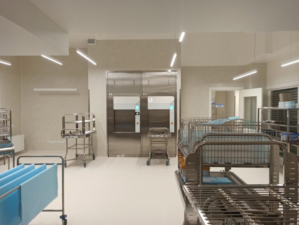 Vidzemes slimnīcā modernizēta Centrālā sterilizācijas nodaļa
