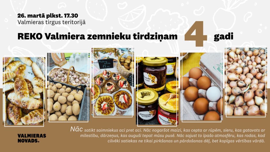 REKO zemnieku tirdziņam 4 gadi