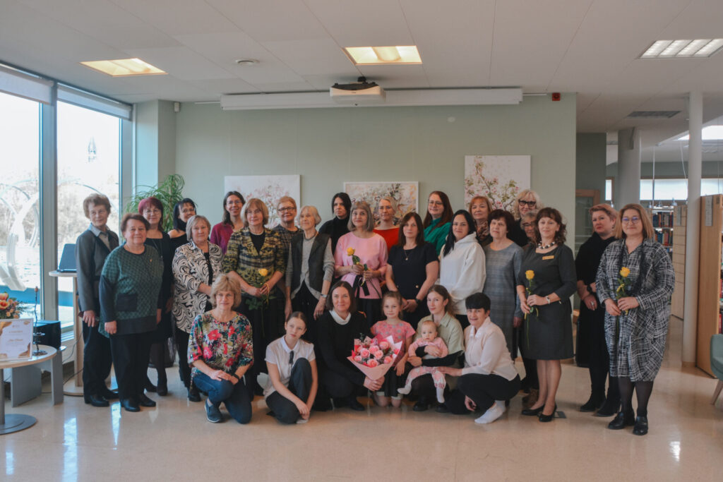 Attēls no Rozes dienas apbalvojuma pasniegšanas pasākuma