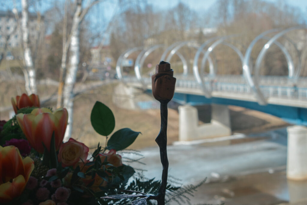 Attēls no Rozes dienas apbalvojuma pasniegšanas pasākuma