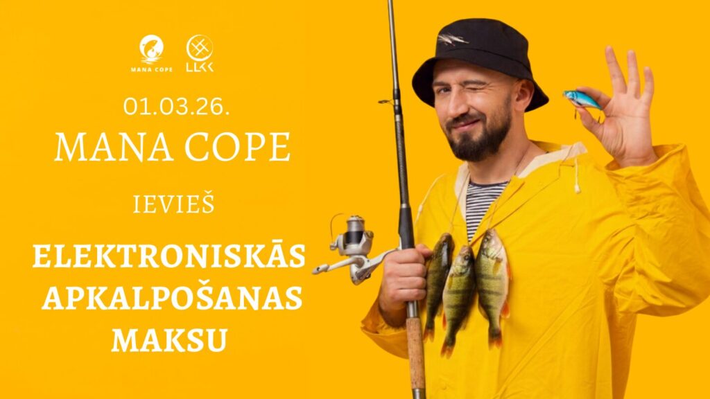 Mana Cope ievieš elektroniskās apkalpošanas maksu