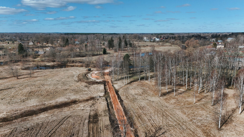 Top Rūjmalas pastaigu taka - aero foto