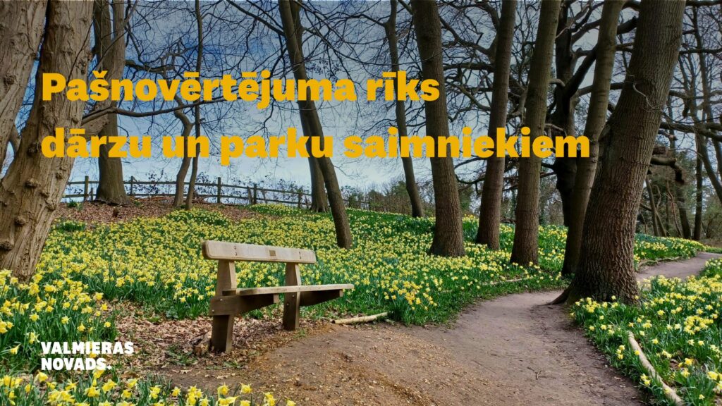 pašnovērtējuma rīks dārzu un parku saimniekiem