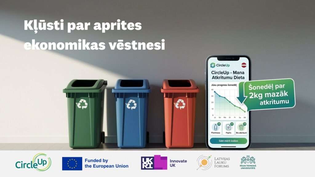 Kļūsti par aprites ekanomikas vēstnesi!