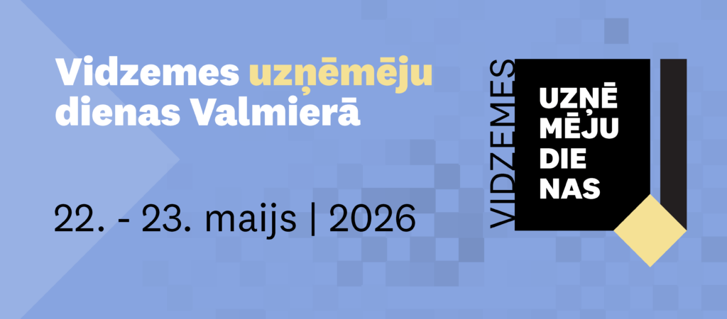 Vidzemes uzņēmēju dienas baneris