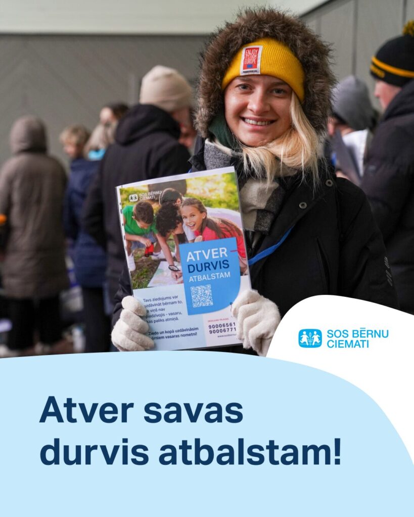 Atver savas durvis atbalstam- sos bērnu ciemati