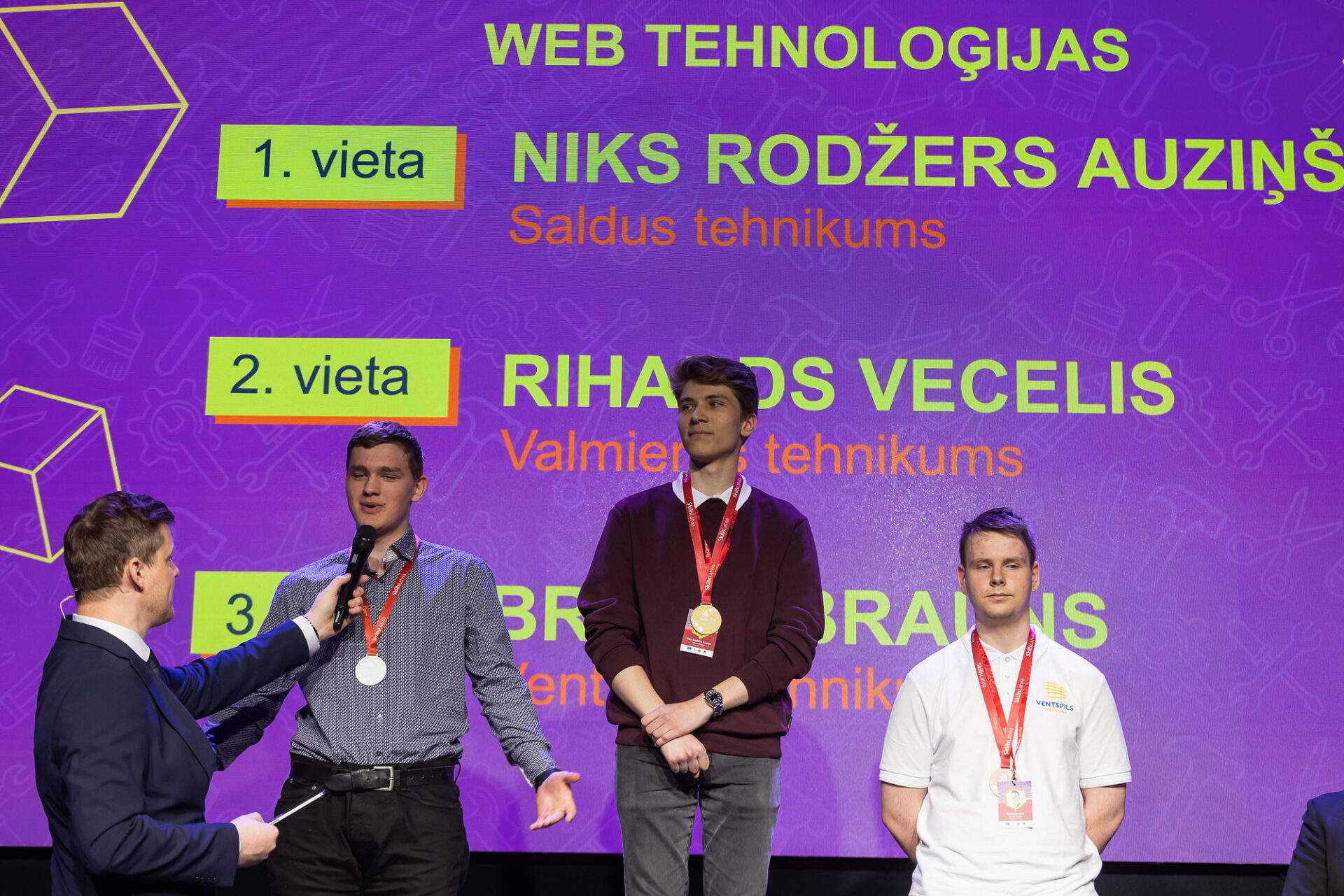 Vidzemnieki izcīna 10 medaļas jauno profesionāļumeistarības konkursā SkillsLatvia 2026