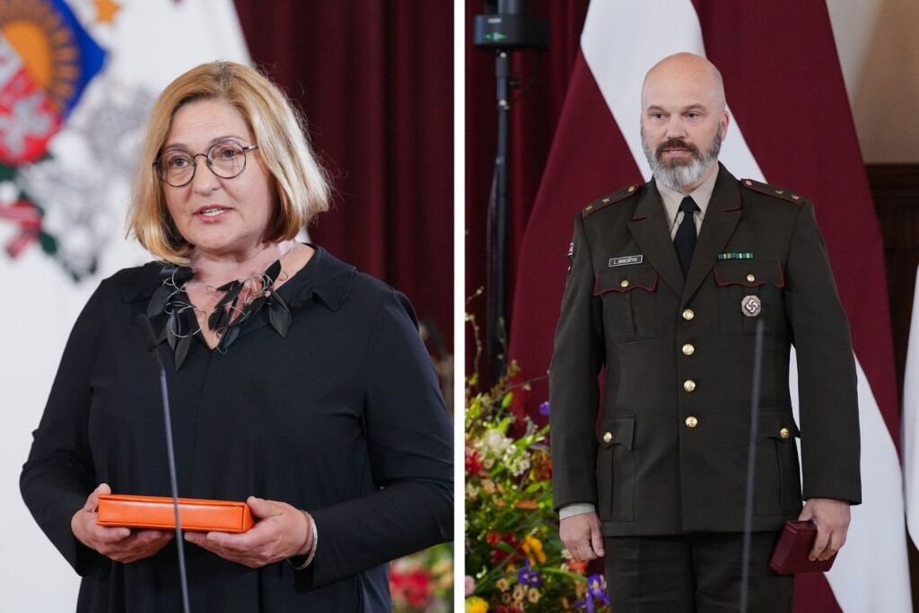 Saņemti augstākie valsts apbalvojumi