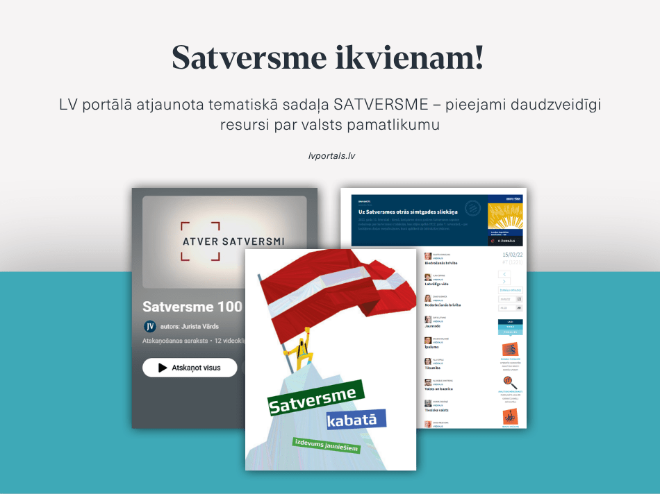 Satversme ikvienam!