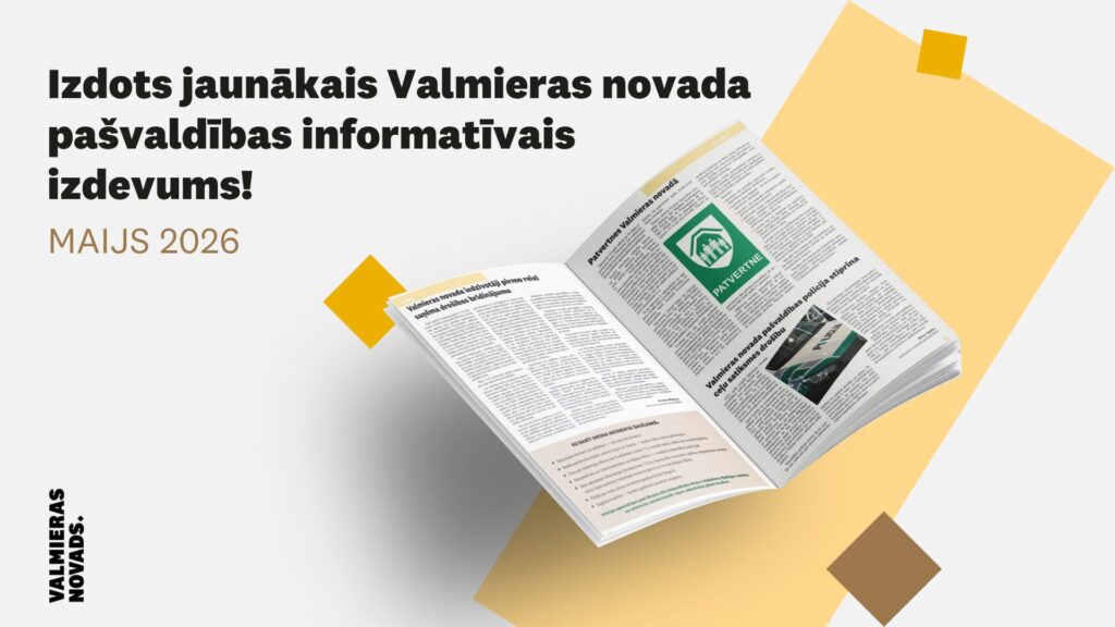 Izdots informatīvā izdevuma maija numurs