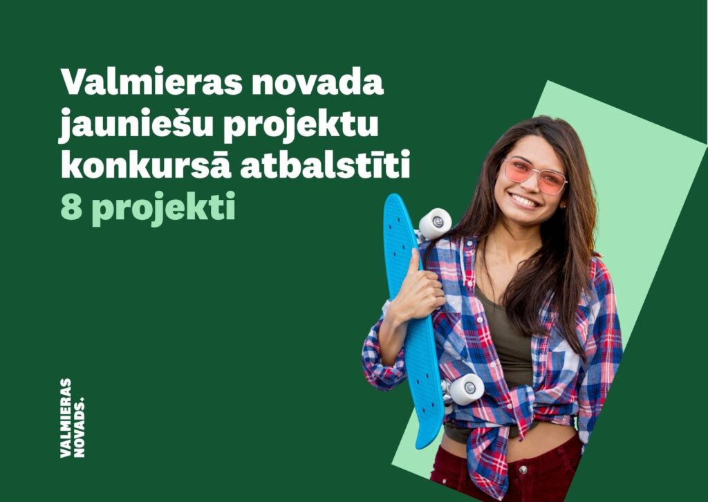 Valmieras novada jauniešu iniciatīvu projektu konkursa pirmajā kārtā atbalstīti 8 projekti