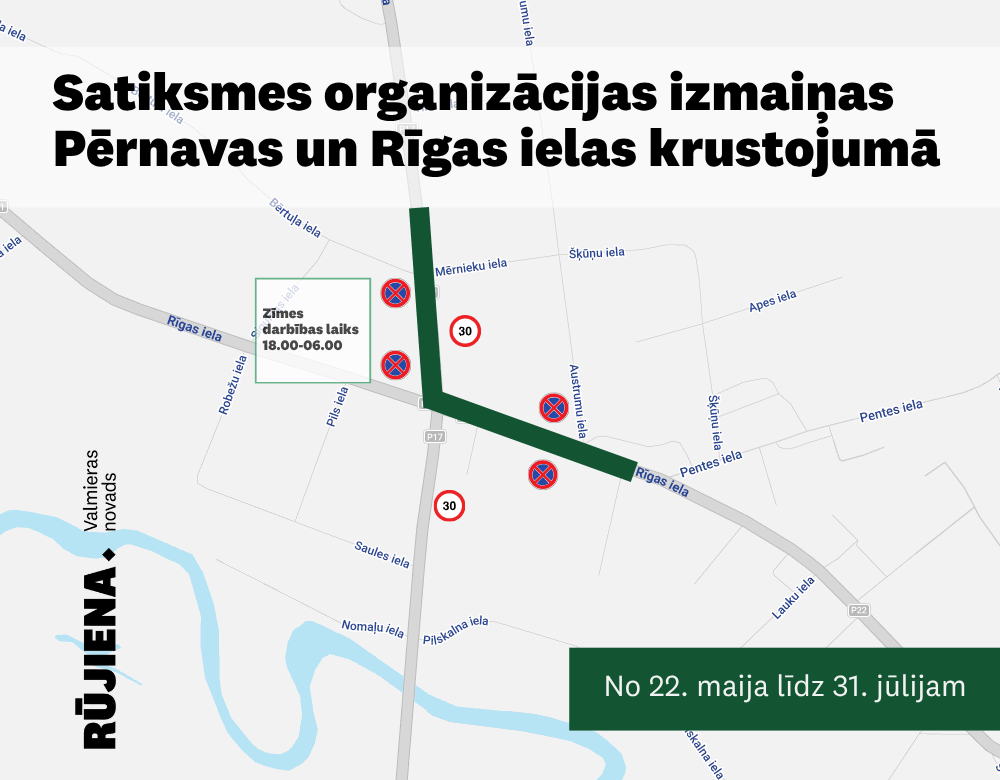 Satiksmes organizācijas shēma