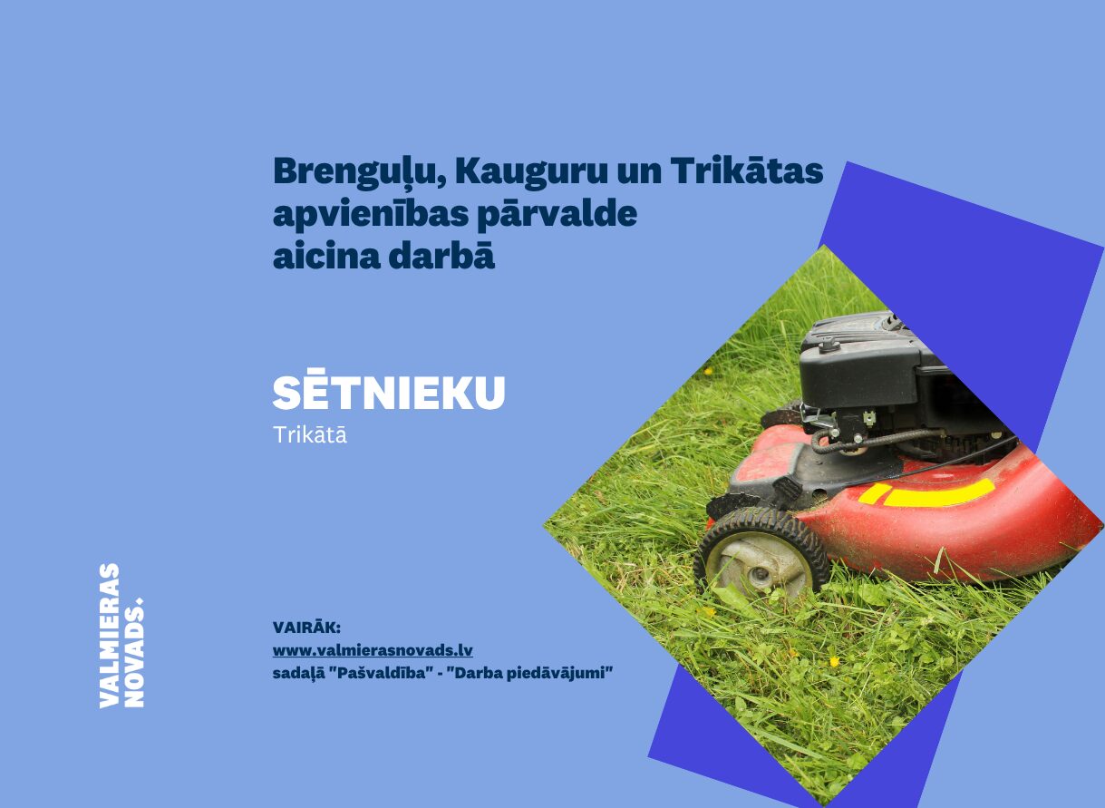 Aicina darbā sētnieku Trikātā