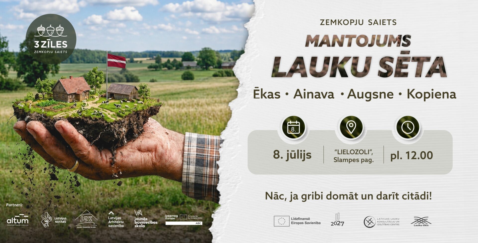 Vizuālis zemkopju saiets 