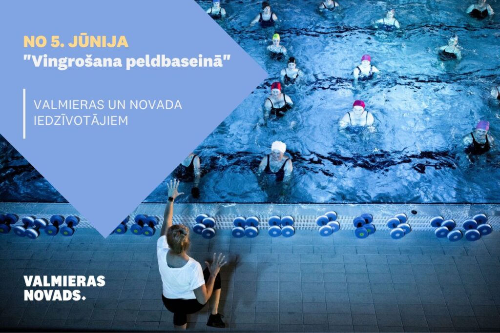 Vingrošana peldbaseinā