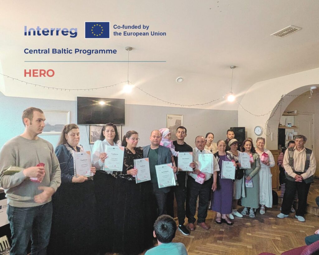 Valmierā aizvadīts HERO projekta pieredzes apmaiņas un motivācijas pasākums, kurā tikās Latvijas un Somijas romu kopienu pārstāvji