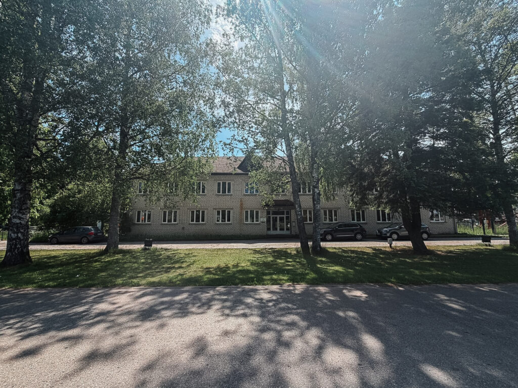 Pentes ielas 2 Rūjienā ēkas ārskats