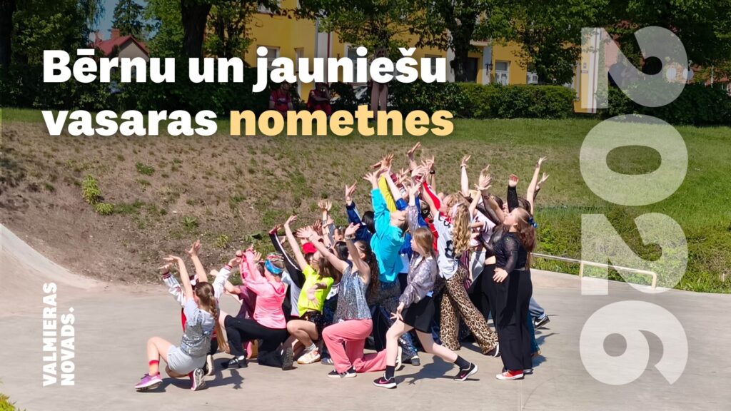 Valmieras novada pašvaldības atbalstītās nometnes bērniem un jauniešiem 2026. gada vasarā