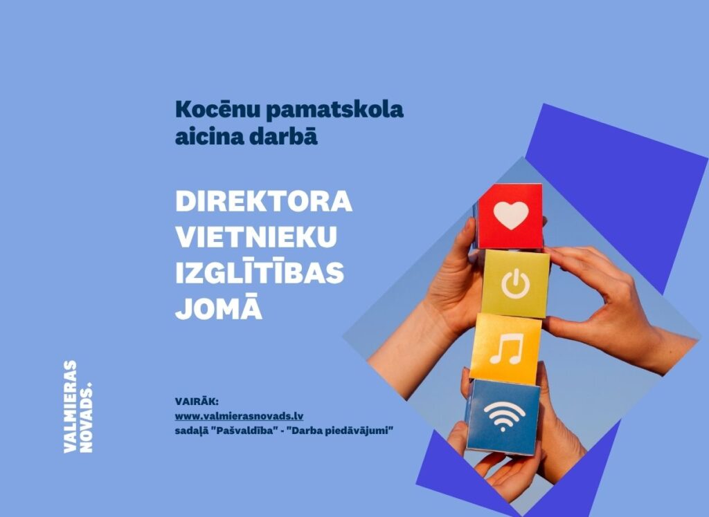 direktora vietnieku izglītības jomā Kocēnu pamatskolā