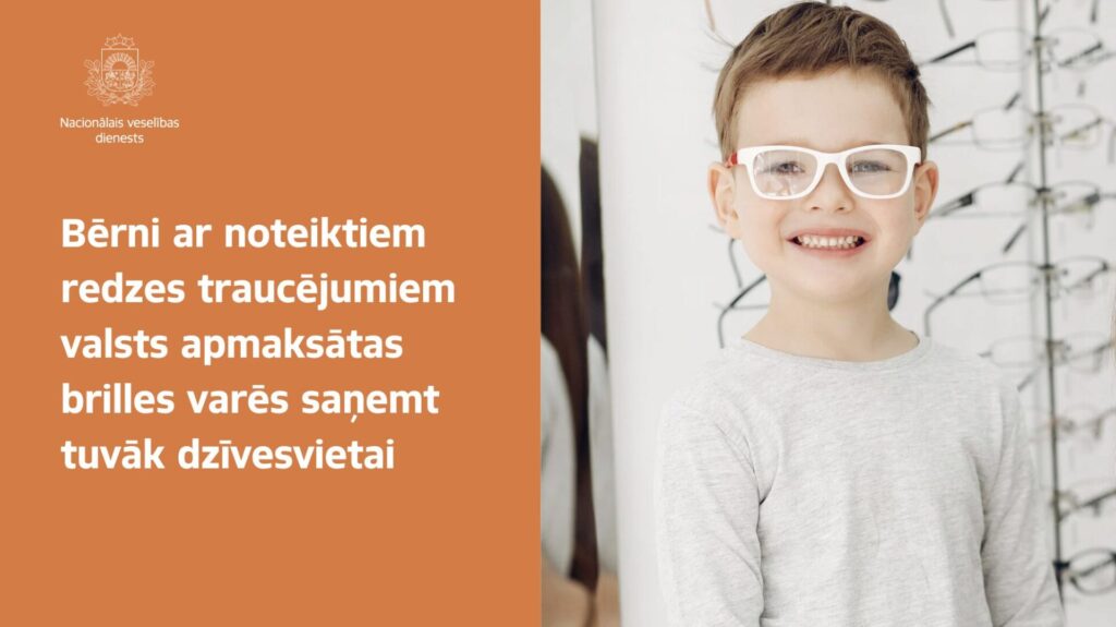 Bērniem ar redzes traucējumiem