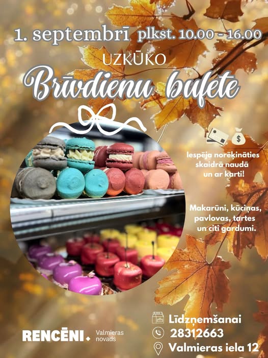 UzKūko brīvdienu bufete