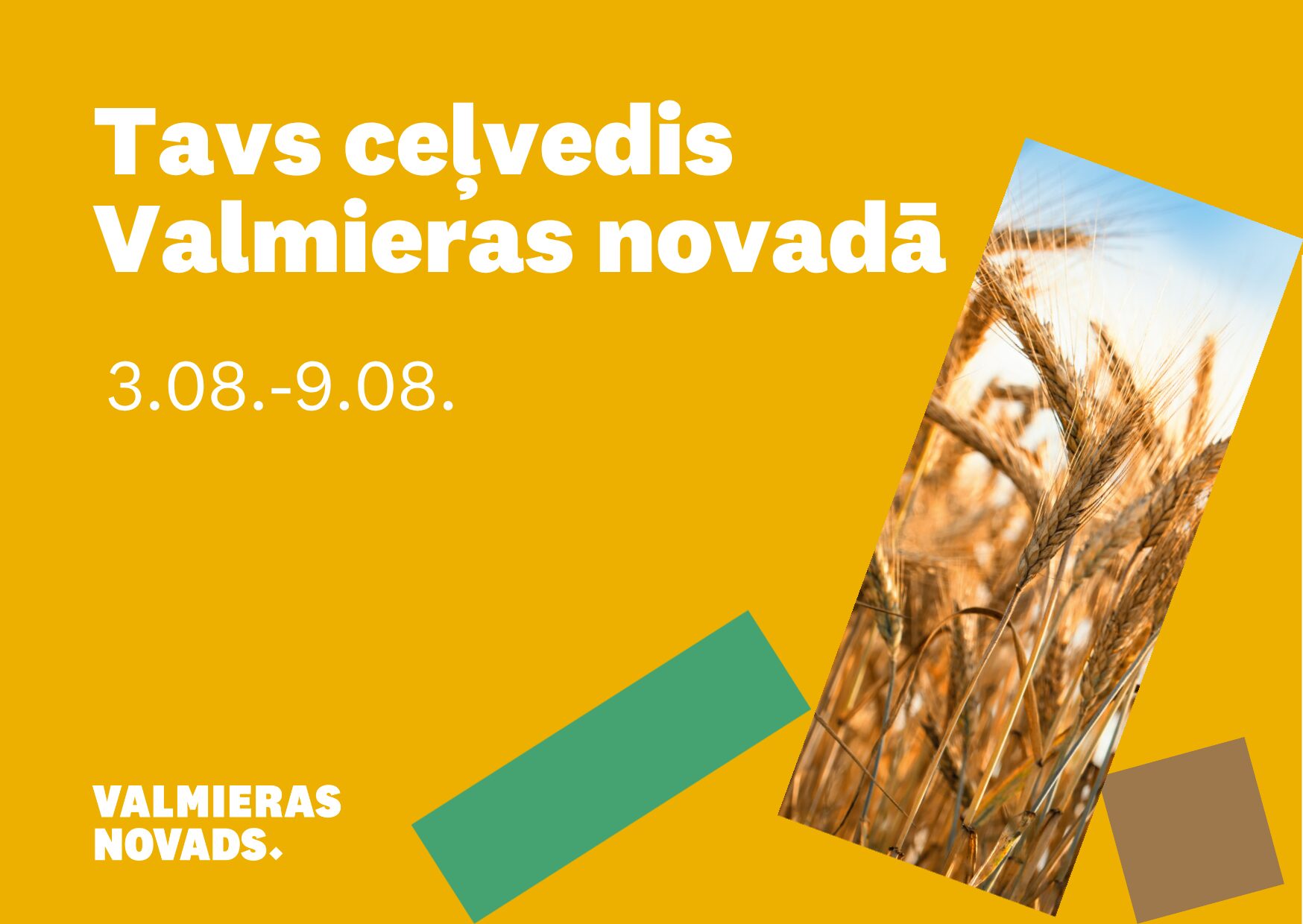 Valmieras novada notikumu apskata vizuālis ar datumiem