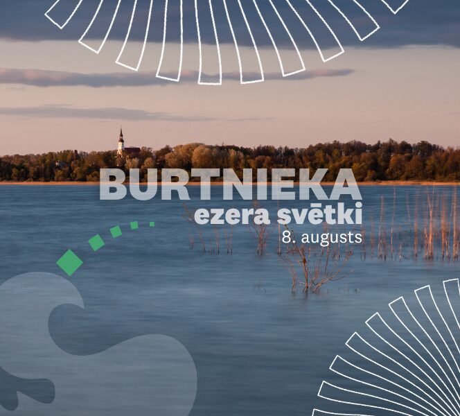 Burtnieka ezera svētku baneris