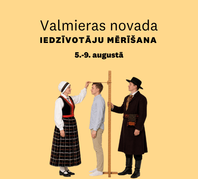 Valmierā notiks iedzīvotāju mērīšana
