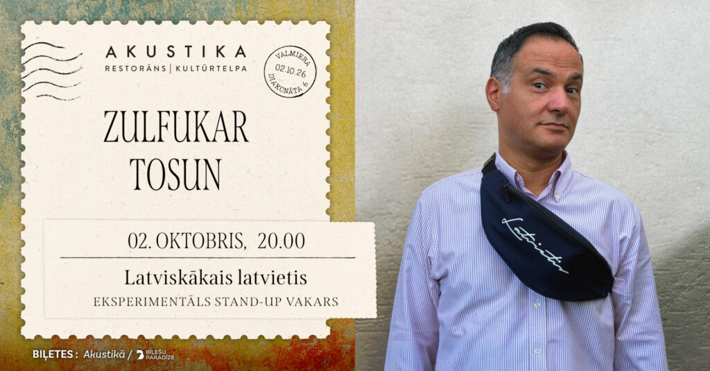 Stand-up komēdijas vakars „Latviskākais latvietis”