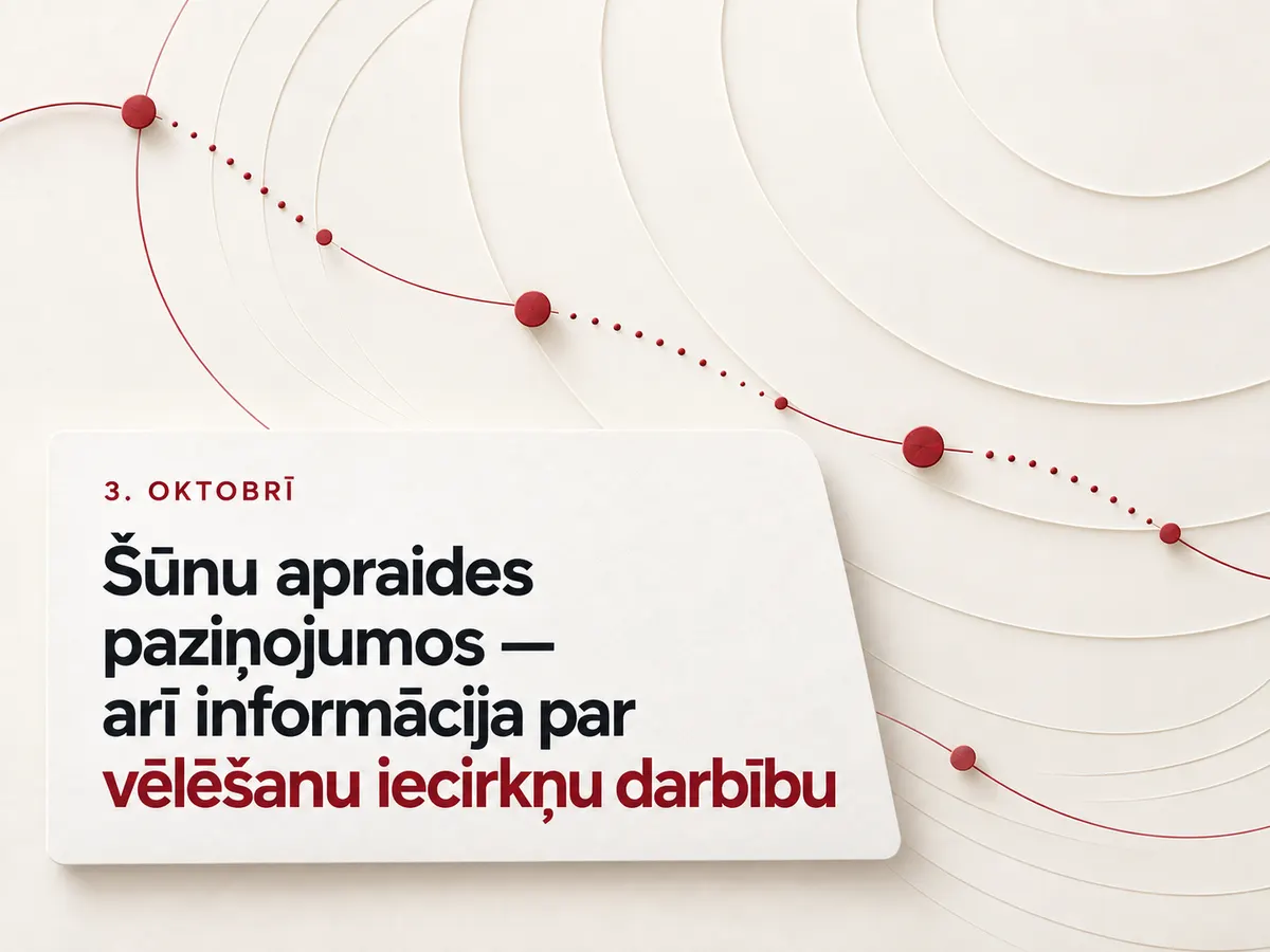 rīcība šūnapraides gadījumā