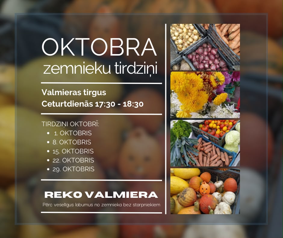 REKO tirdziņš oktobrī