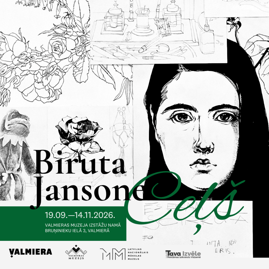 BIRUTAS JANSONES personālizstāde “Ceļš” /2026. gada 19. septembris – 14. novembris/