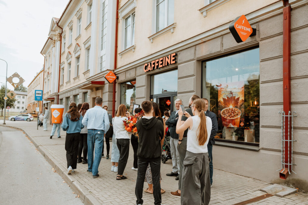 Jauna kafejnīca Caffeine Valmierā