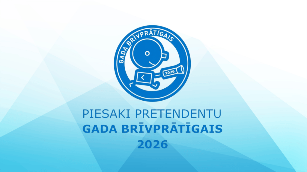 Aicina pieteikt brīvprātīgos godināšanai “Gada brīvprātīgais 2026”