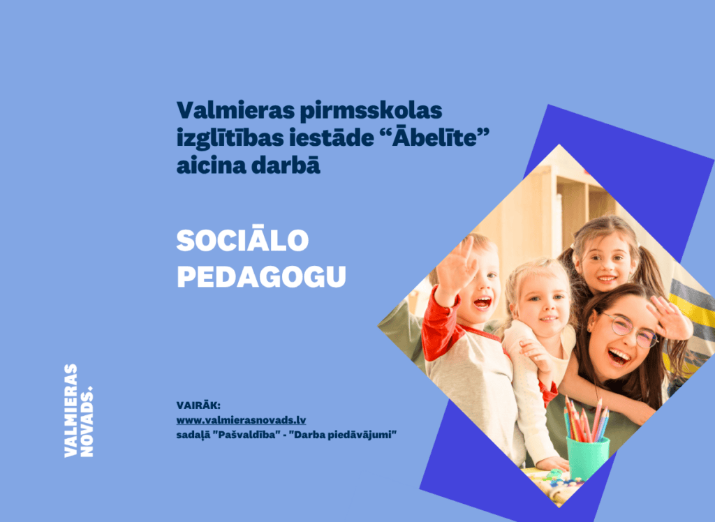 PII Abelite aicina darbā sociālo pedagogu