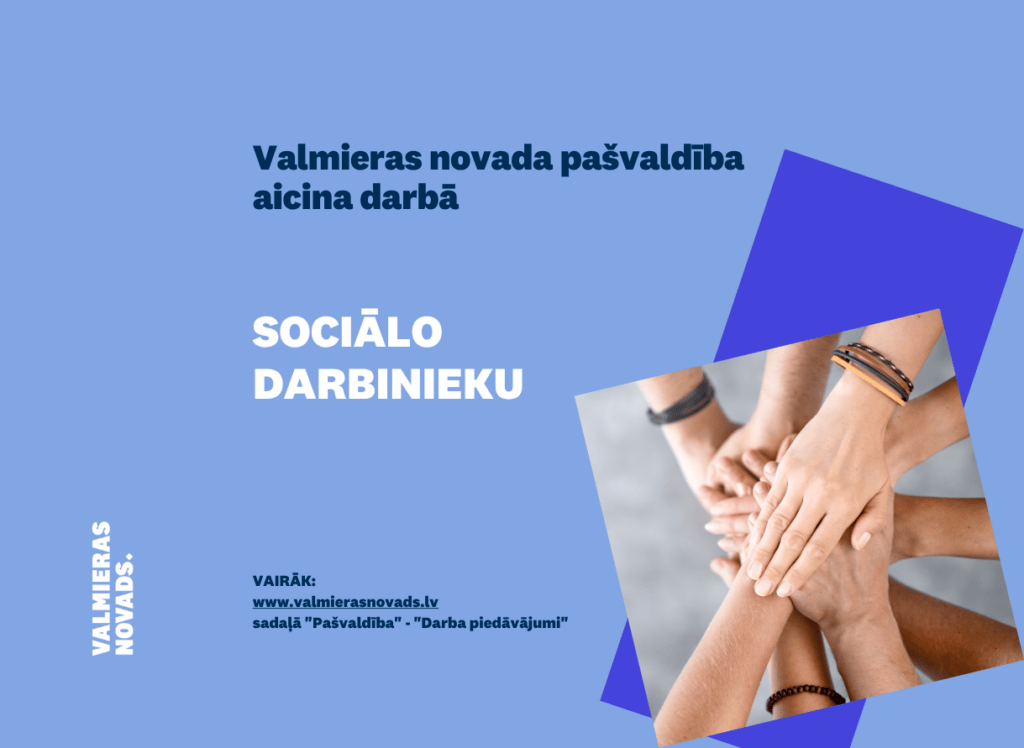 Aicina darbā sociālo darbinieku