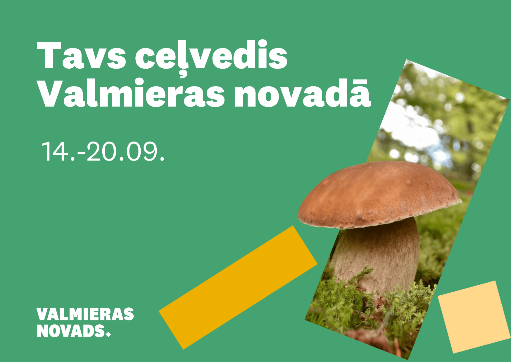 Vizuālis ar tekstu un datumiem