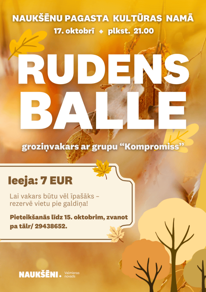Rudens balle Naukšēnos