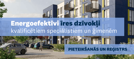 Pieejami energoefektīvi īres dzīvokļi