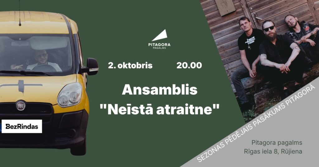 Koncerts Pitagora pagalmā