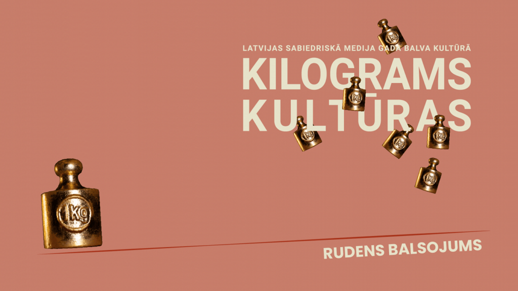 "Kilograms kultūras 2026" rudens balsojumā divas Valmieras teātra izrādes