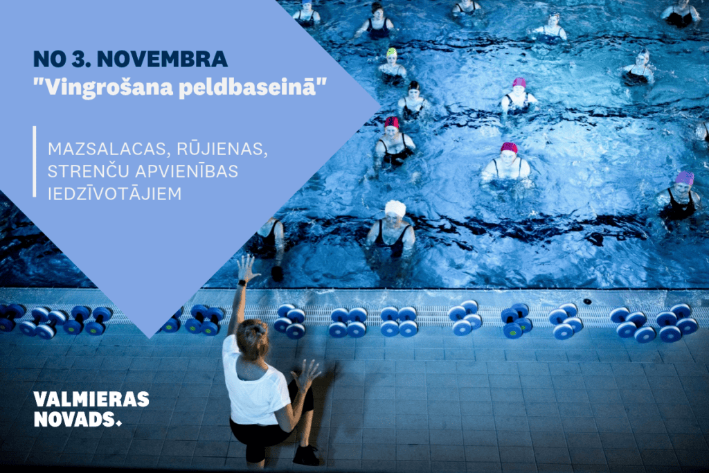 Vingrošana peldbaseinā