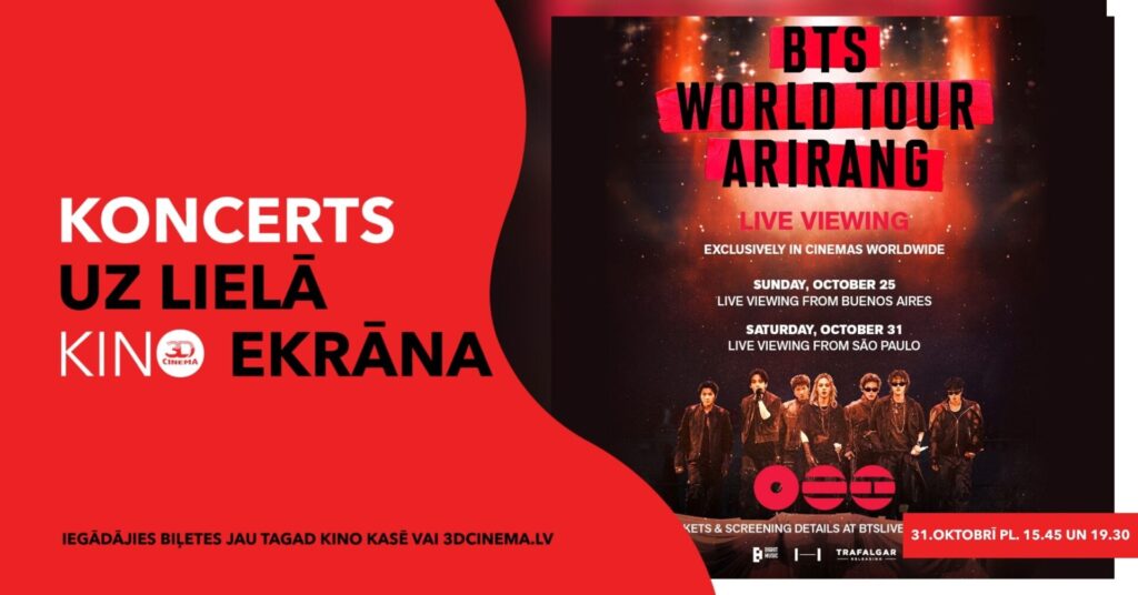 BTS translācija no Brazīlijas