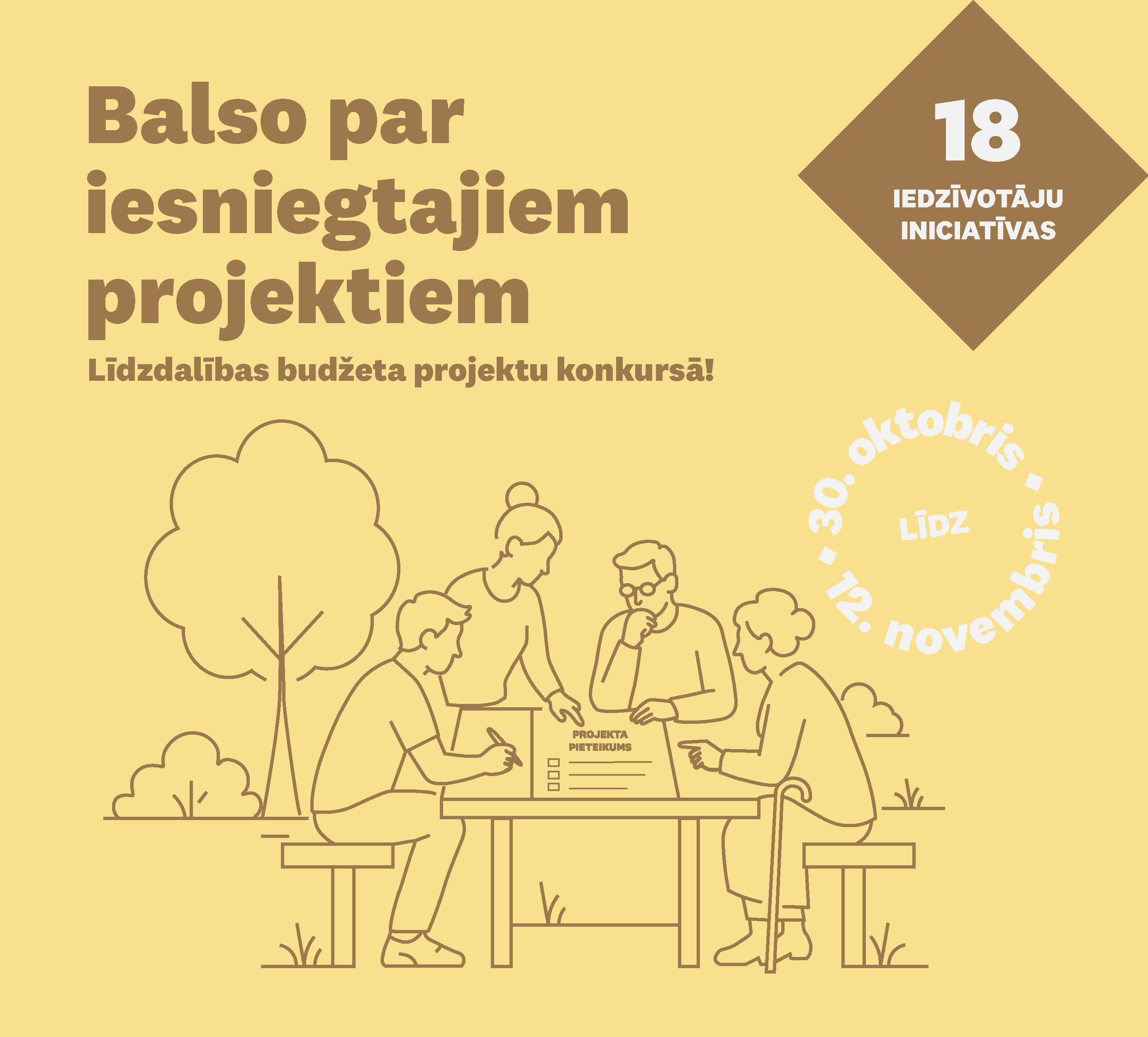 Nobalso par līdzdalības budžeta projektiem Valmieras novadā