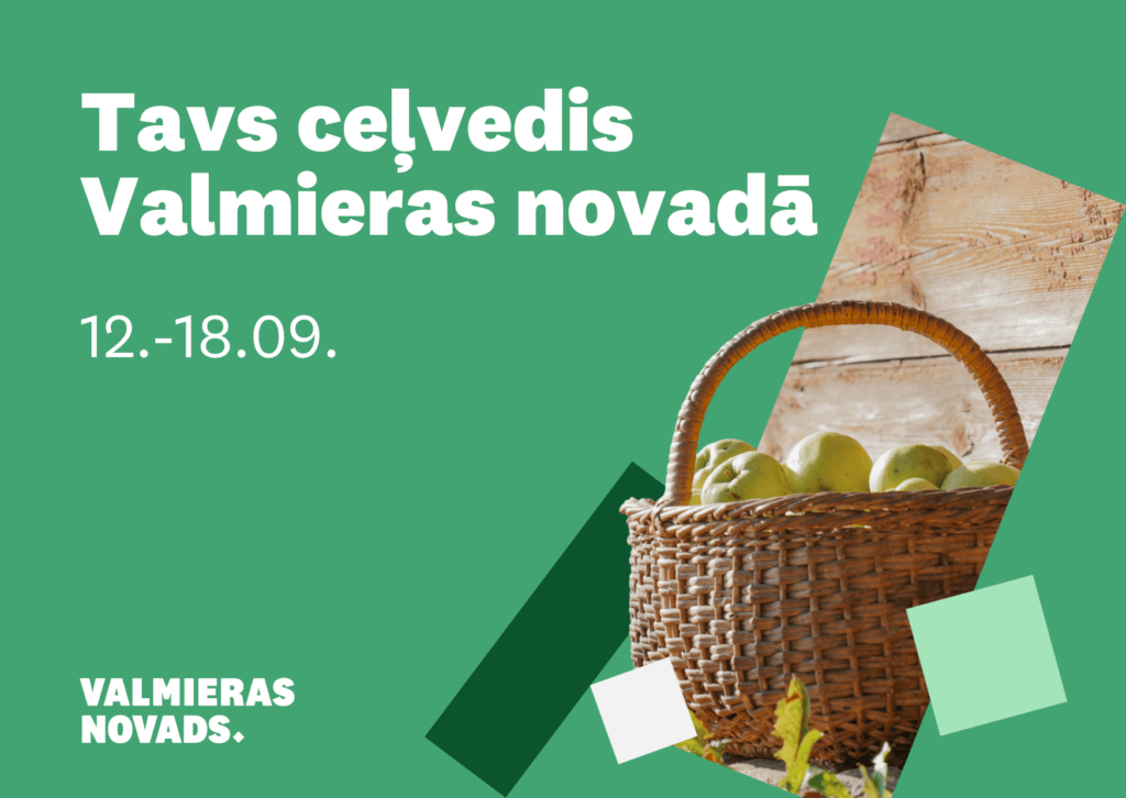 Vizuālis ar tekstu un datumiem