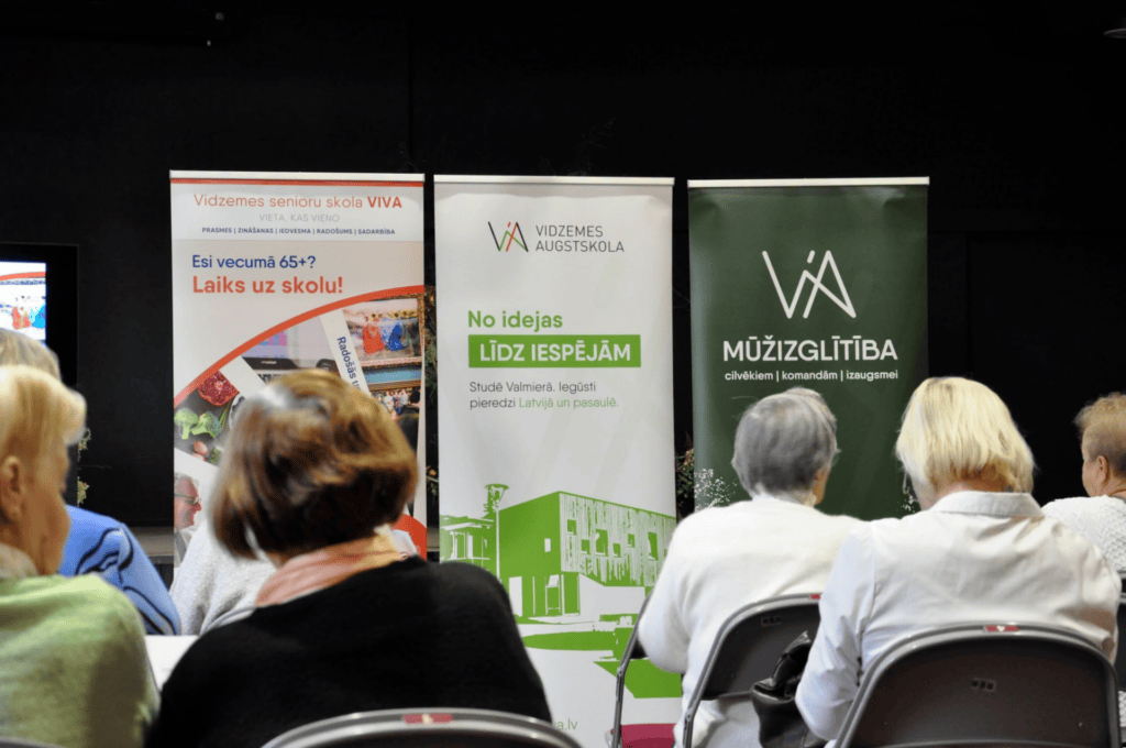 Senioru skolas VIVA atklāšana